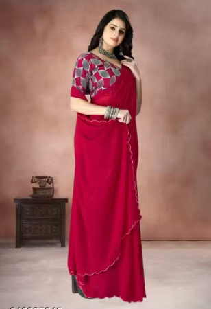 Fancy sarees and blouse For women and girlS